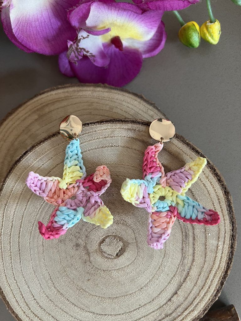 Pendientes Estrella color