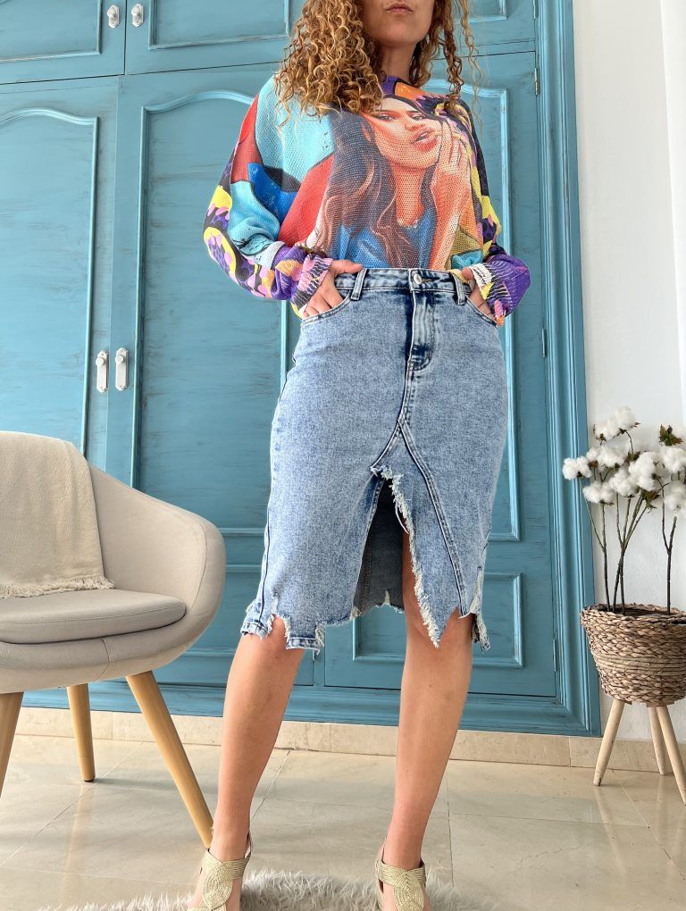 Falda vaquera Barbie