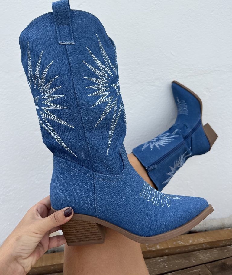 Botas vaqueras estrella