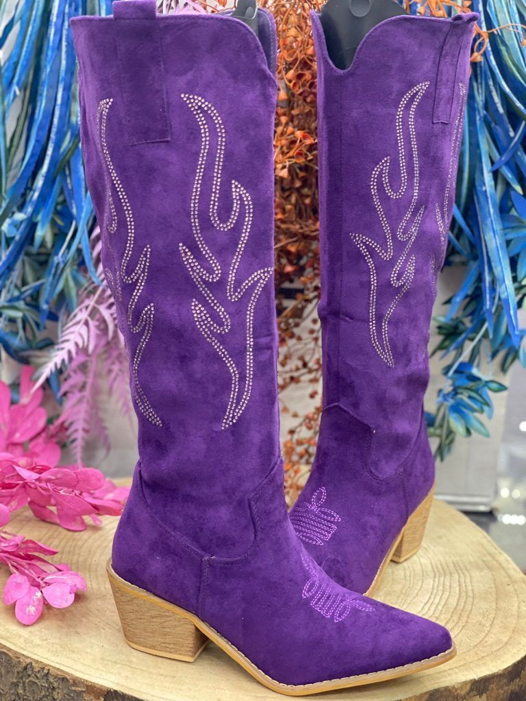 Botas morado love