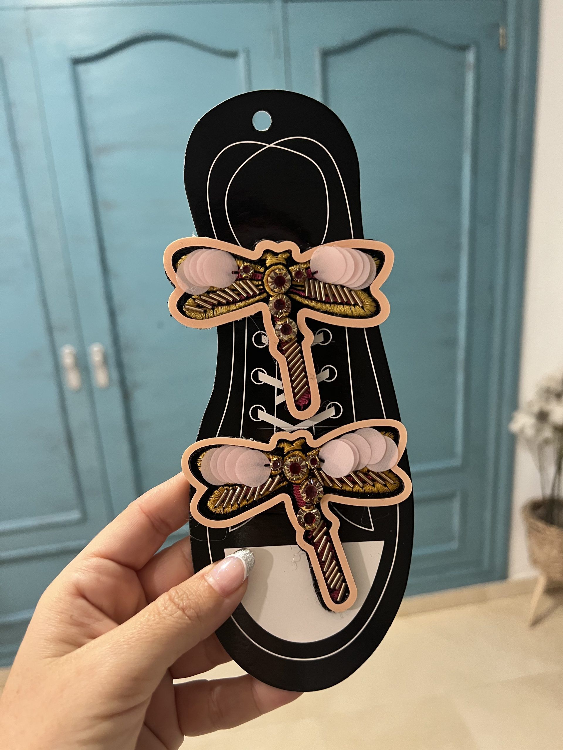 Broche zapas libélula