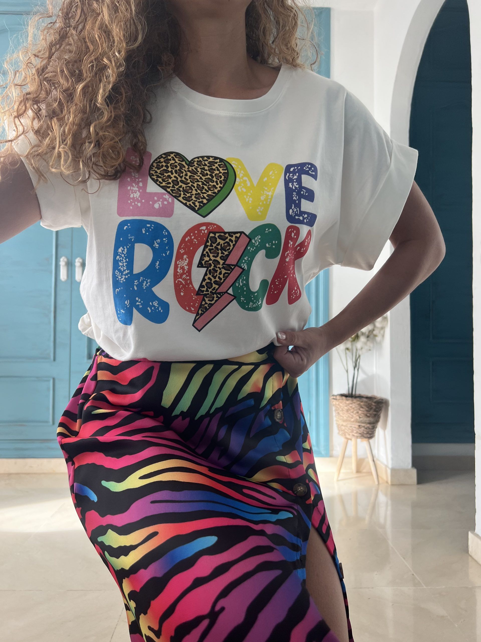 Camiseta love rock