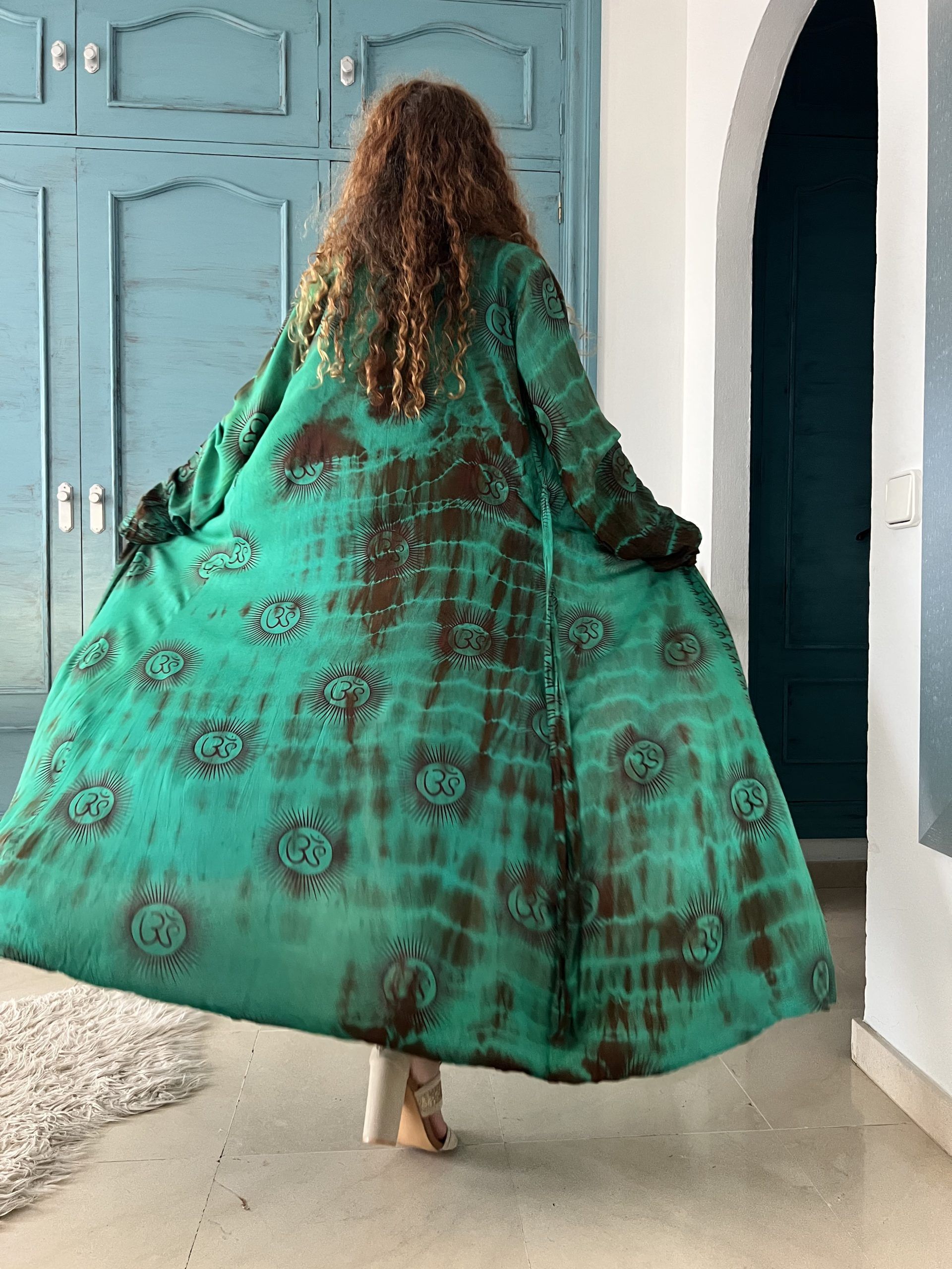 Kimono Nepal verde - Imagen 3