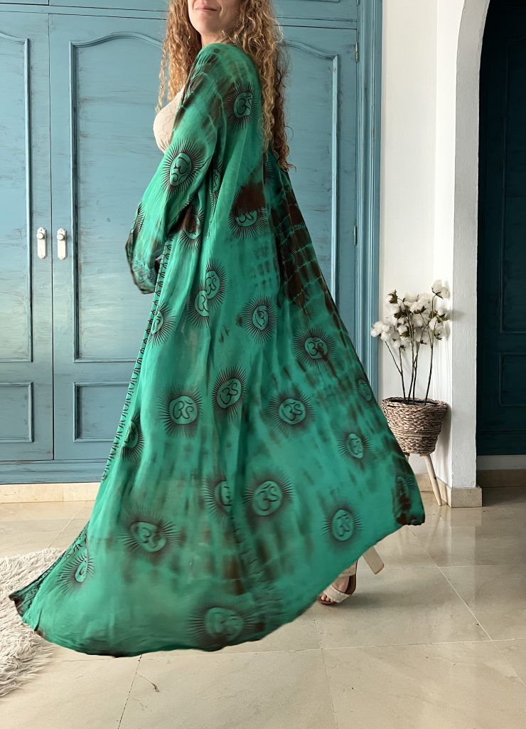 Kimono Nepal verde