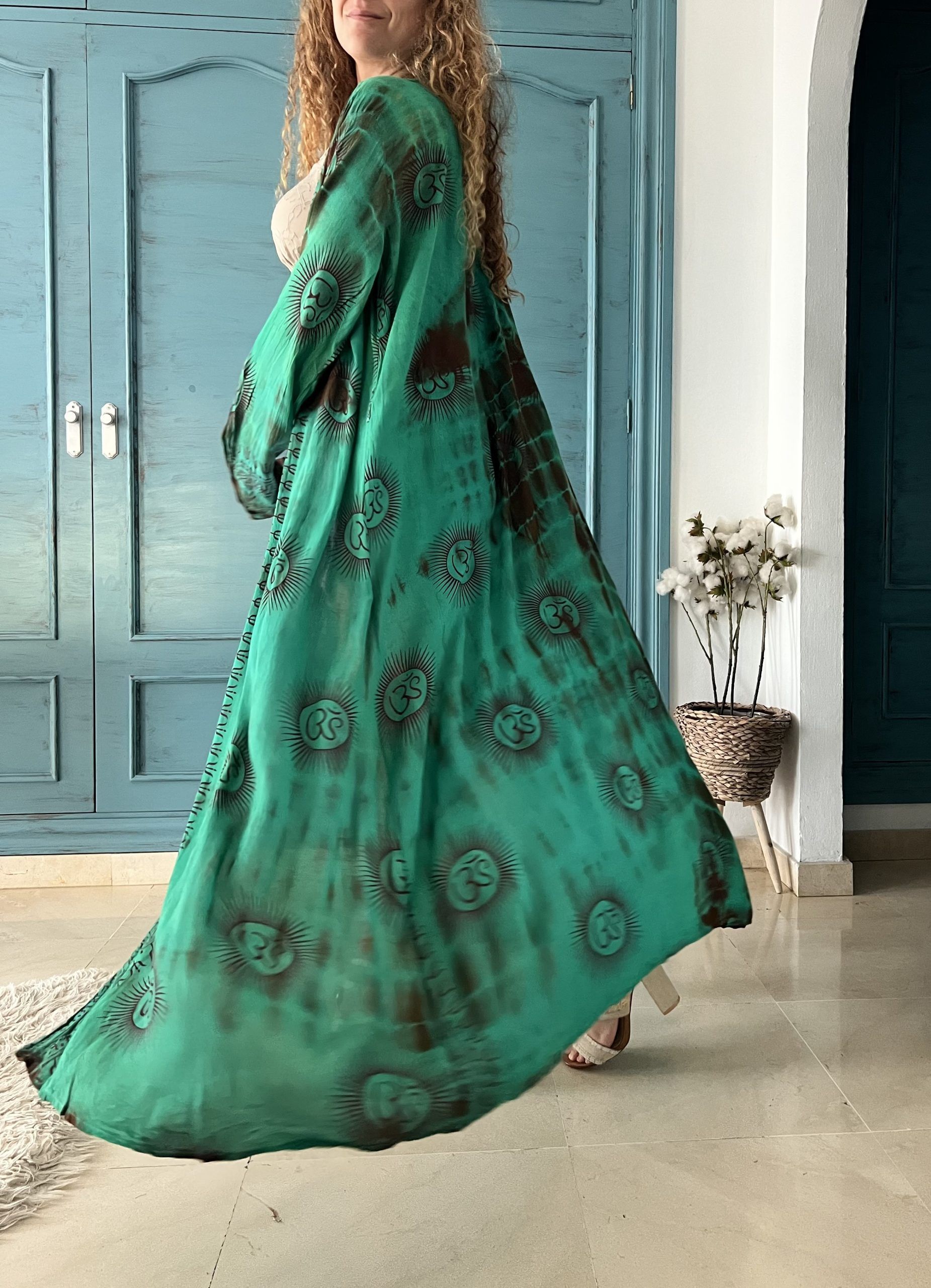 Kimono Nepal verde