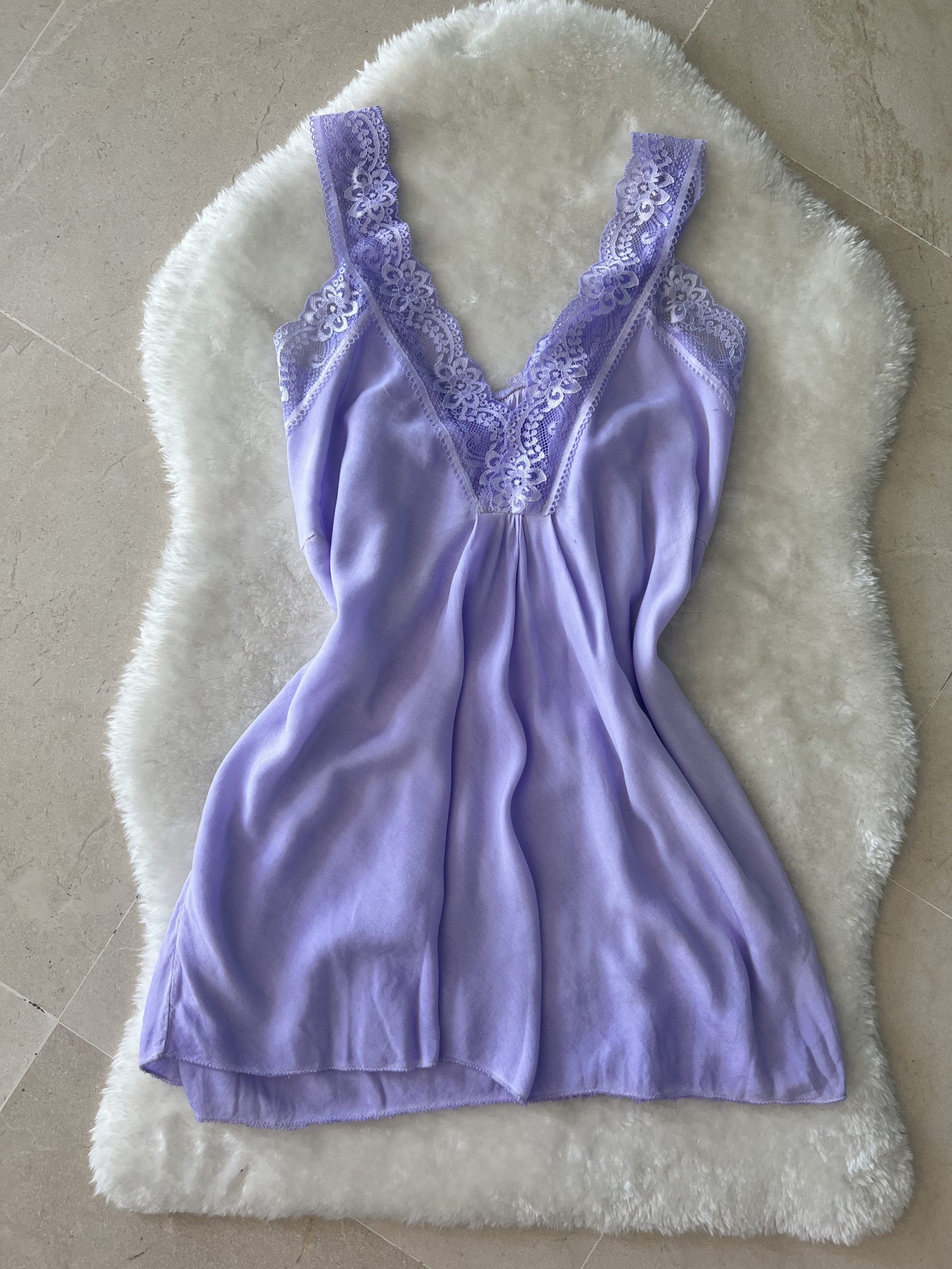Top lencero Nora malva