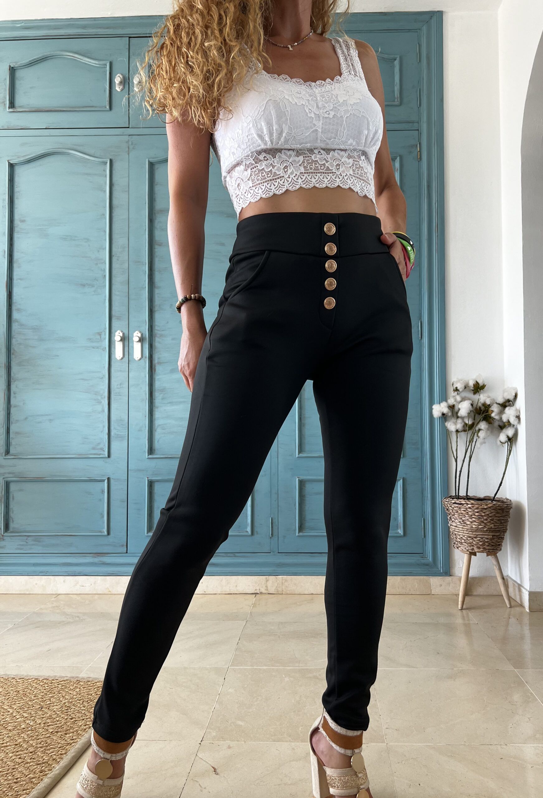 Legging térmico botones