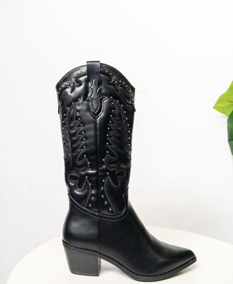 Botas cowboy negras