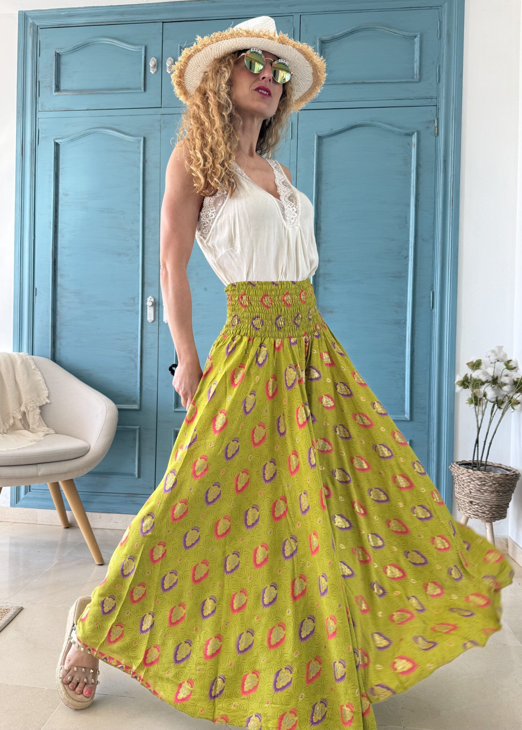 Pantalón seda 37