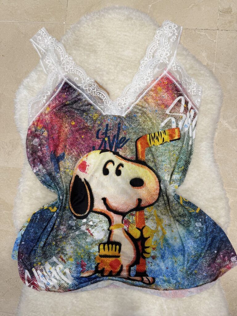 Top lencero XL/XXL Snoopy pintura