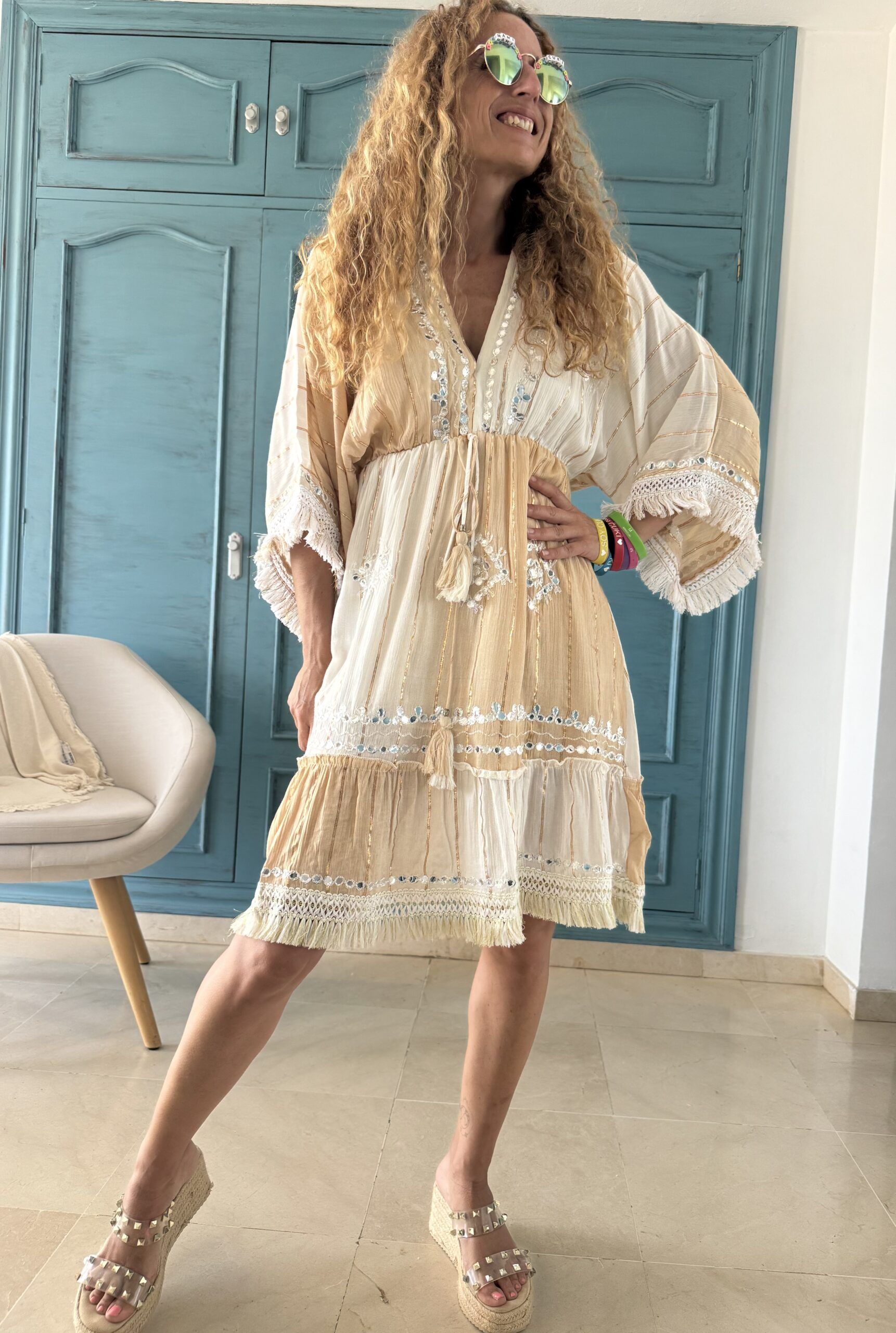Vestido espejitos