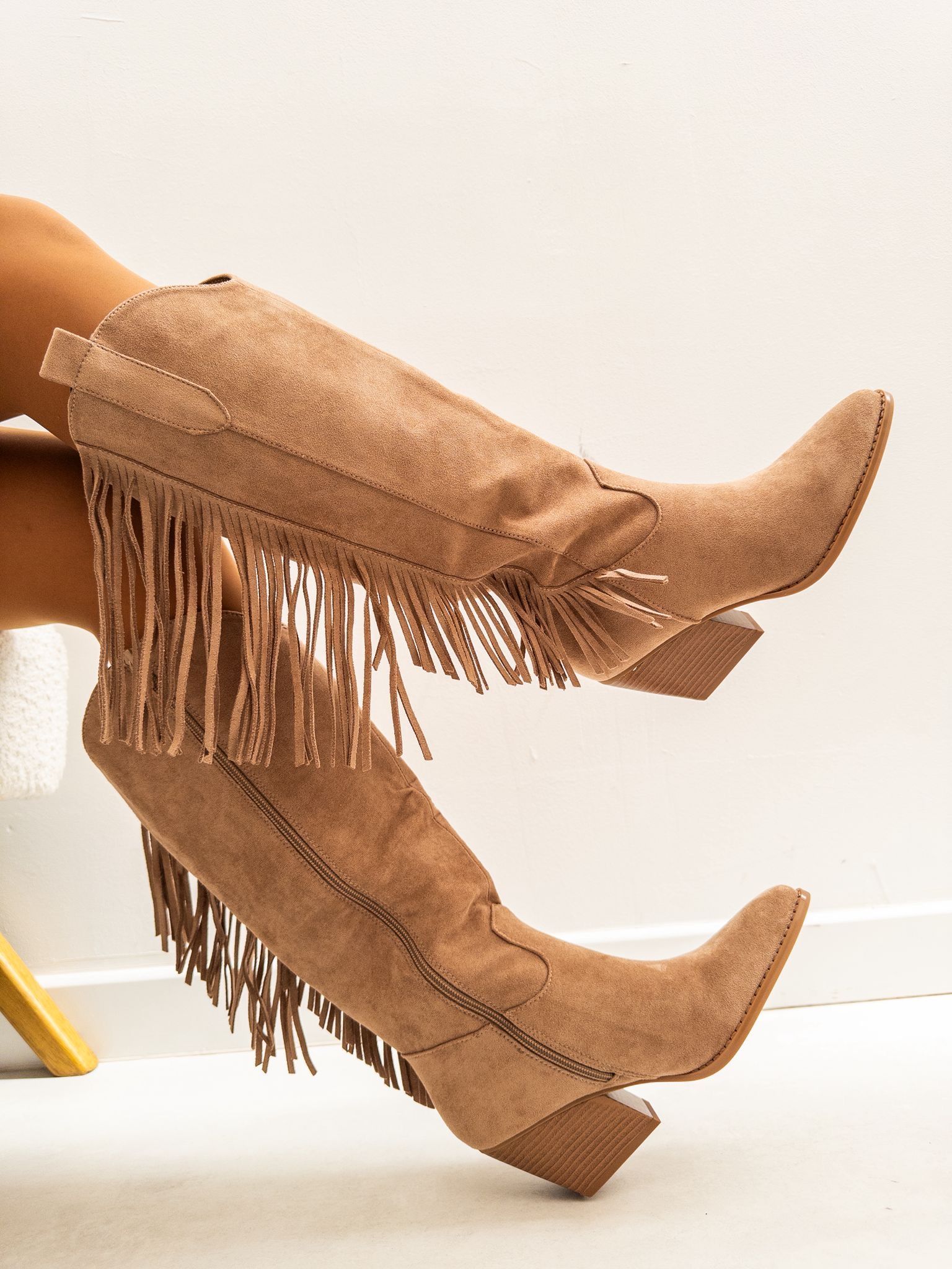 Botas flecos