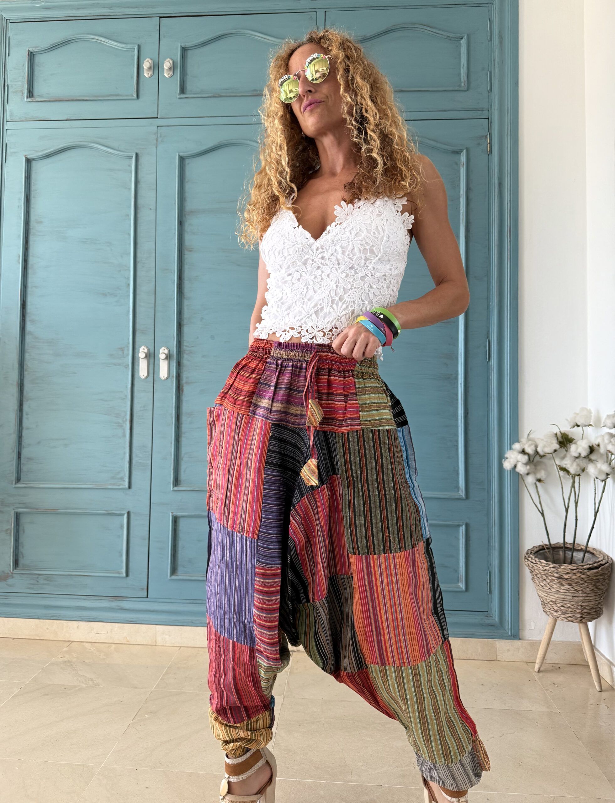 Pantalón bombacho hippie 1