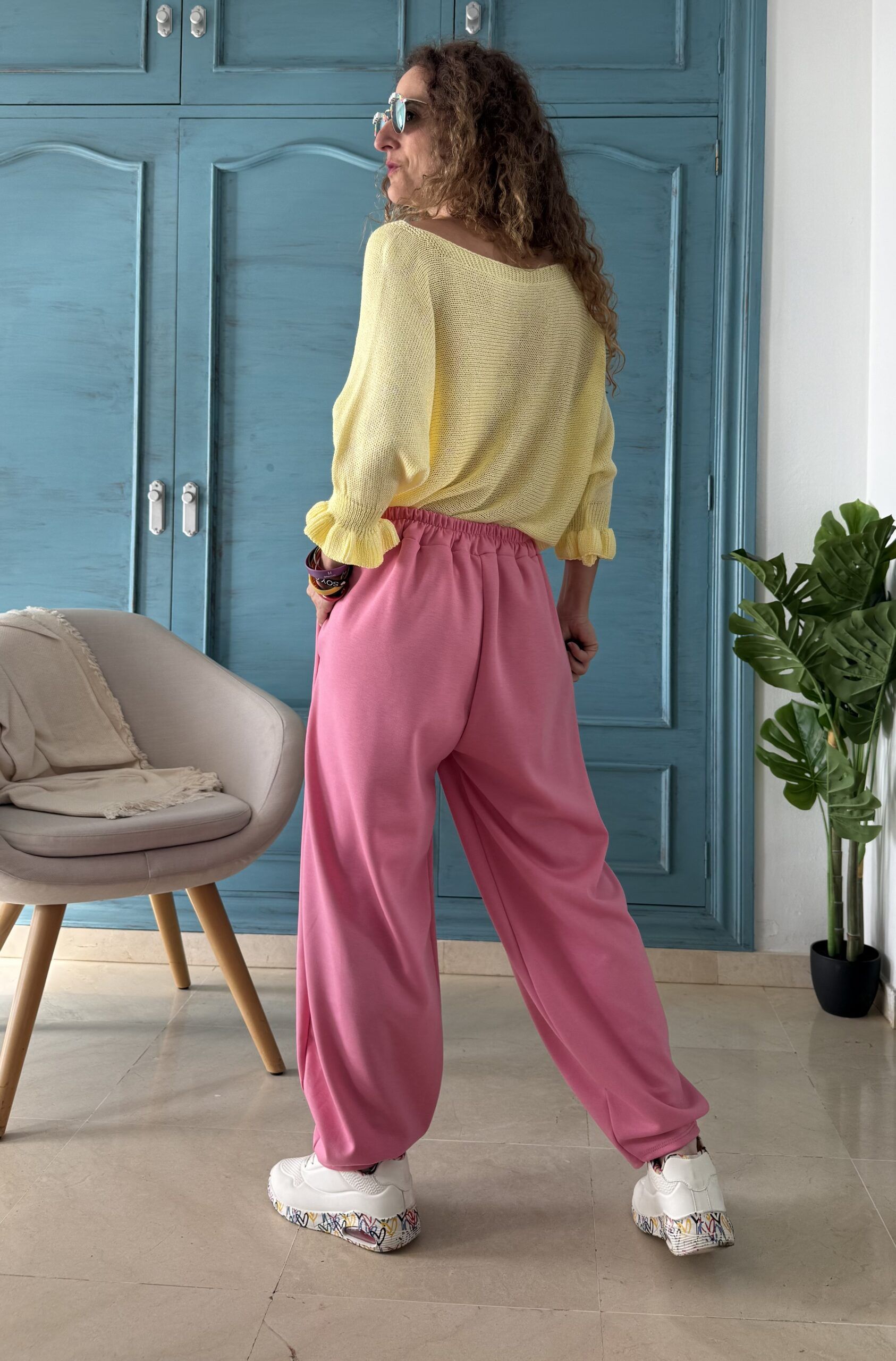 Jersey hilo volante codo amarillo - Imagen 3