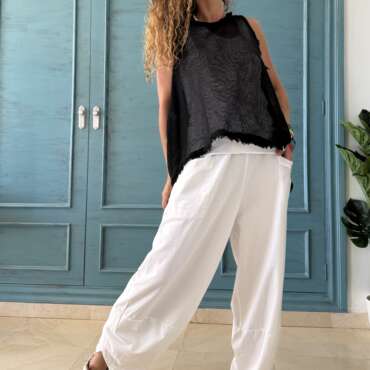 Pantalón Camboya blanco