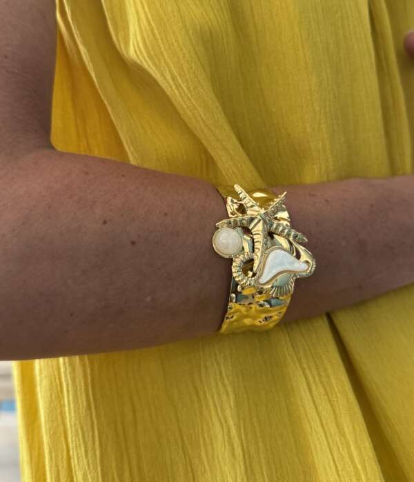 Pulsera acero arrecife