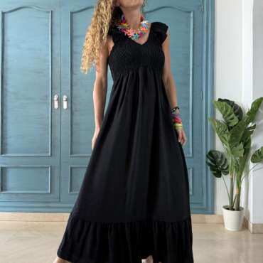 Vestido Romina negro