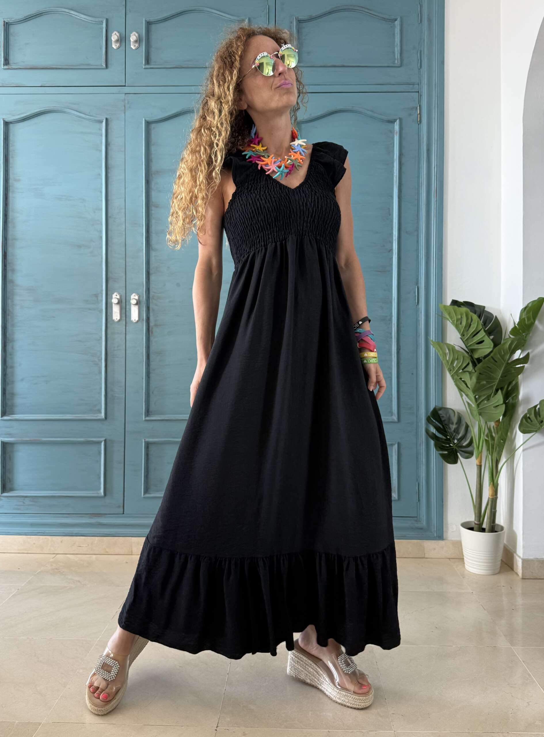 Vestido Romina negro