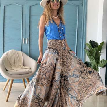 Pantalón seda 40