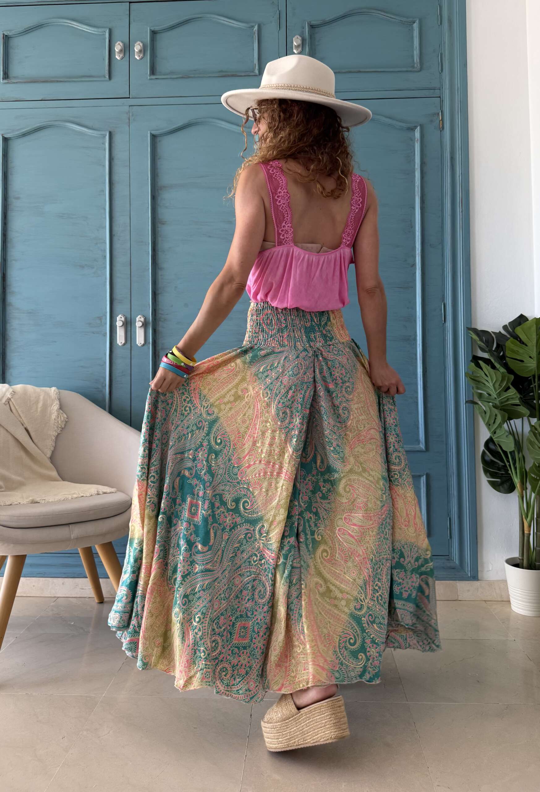 Pantalón seda 48 - Imagen 2