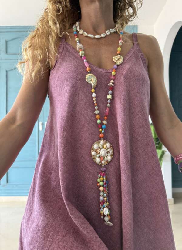Collar boho multicolor