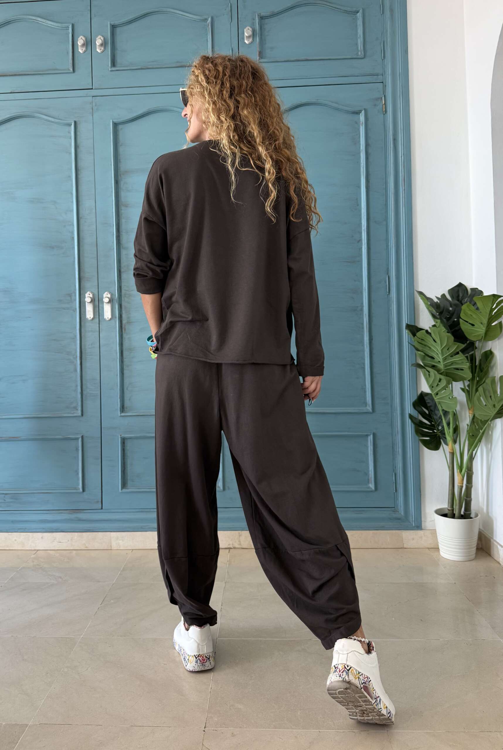 Sudadera estrella chocolate - Imagen 2