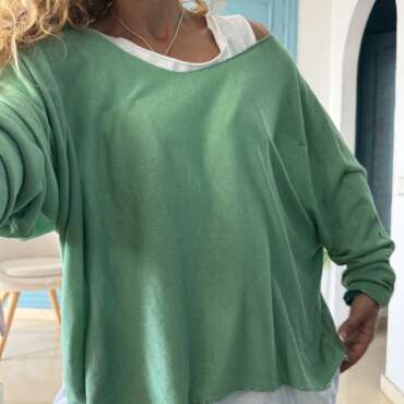 Jersey liso verde Andalucía y camiseta