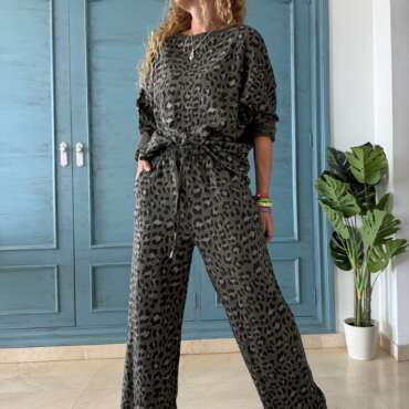 Conjunto cómodo leo verde