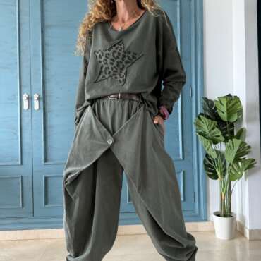 Pantalón Bombay verde