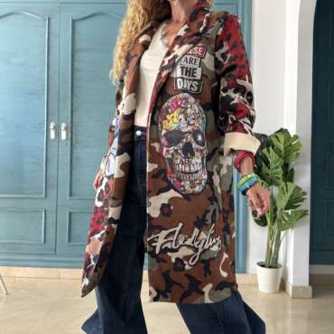 Chaqueta antelina Katrina