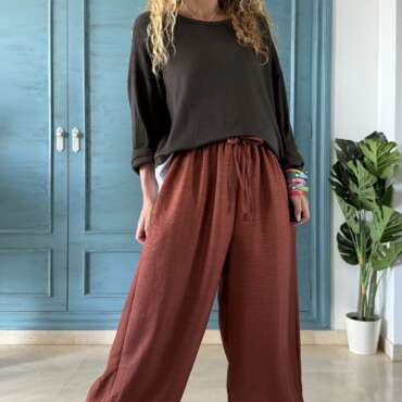 Pantalón bombacho traje caldera