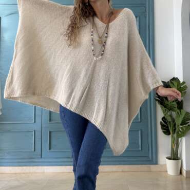 Maxi jersey beige