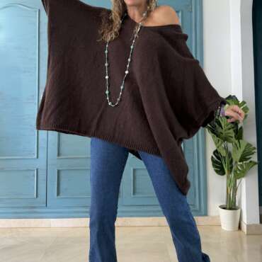 Maxi jersey chocolate