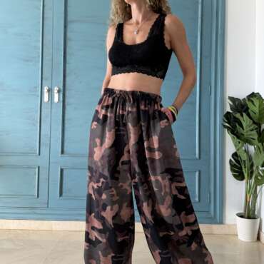 Pantalón bombacho camuflaje África