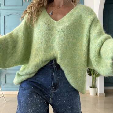 Jersey nube verde