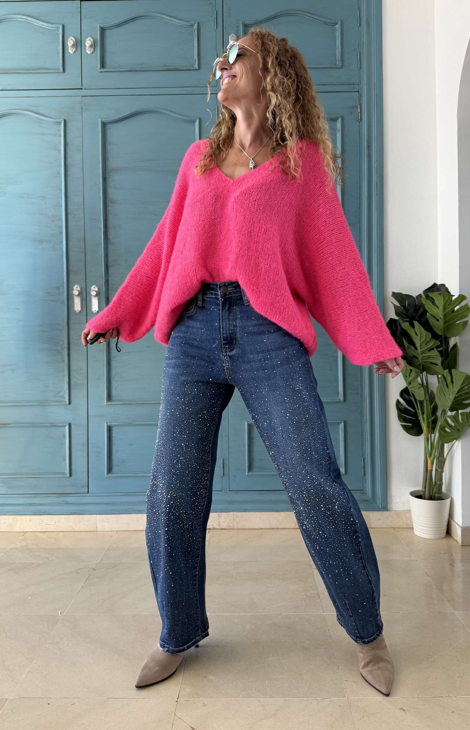 Jersey nube rosa - Imagen 2