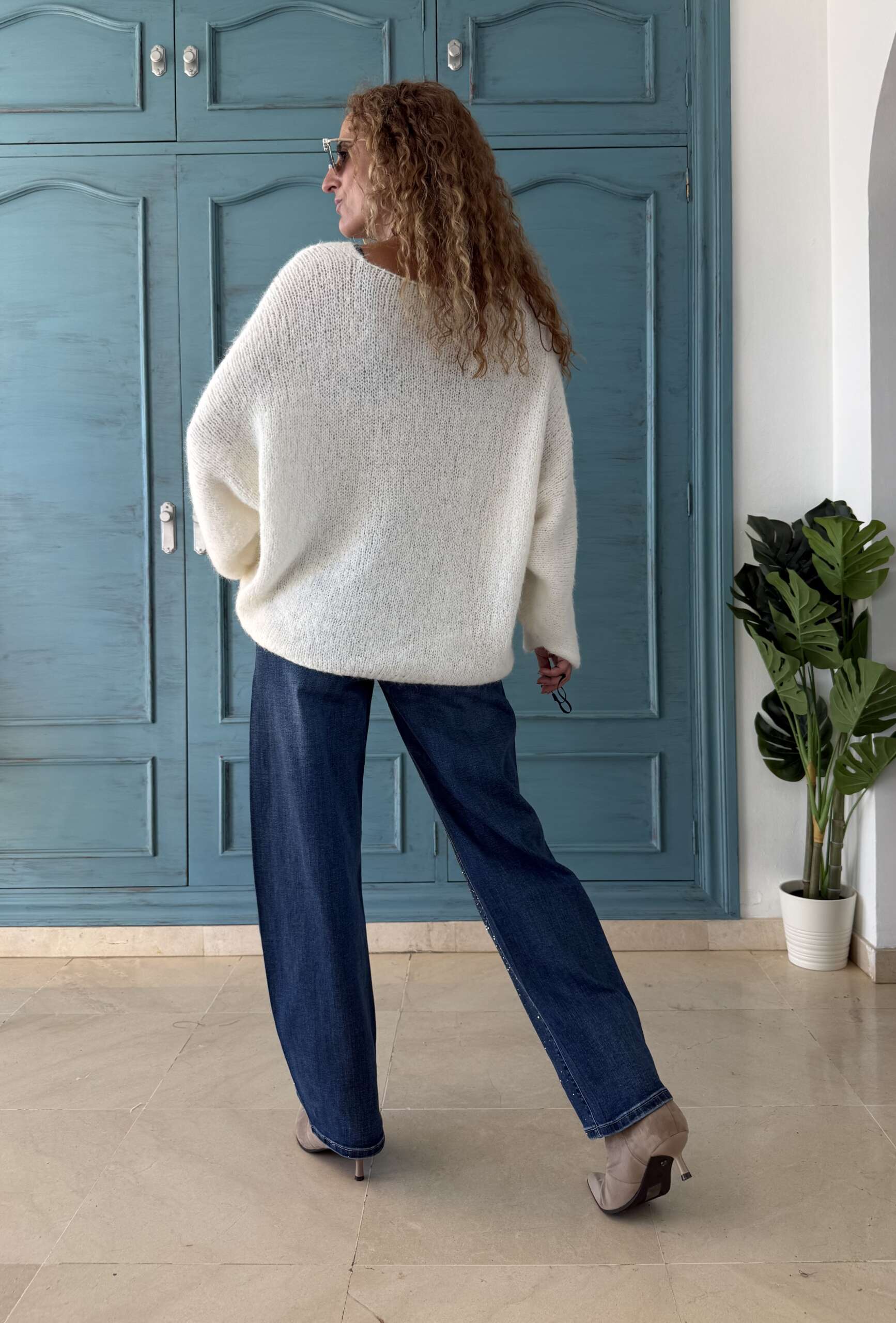 Jersey nube blanco - Imagen 3