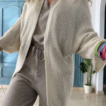 Rebeca punto beige