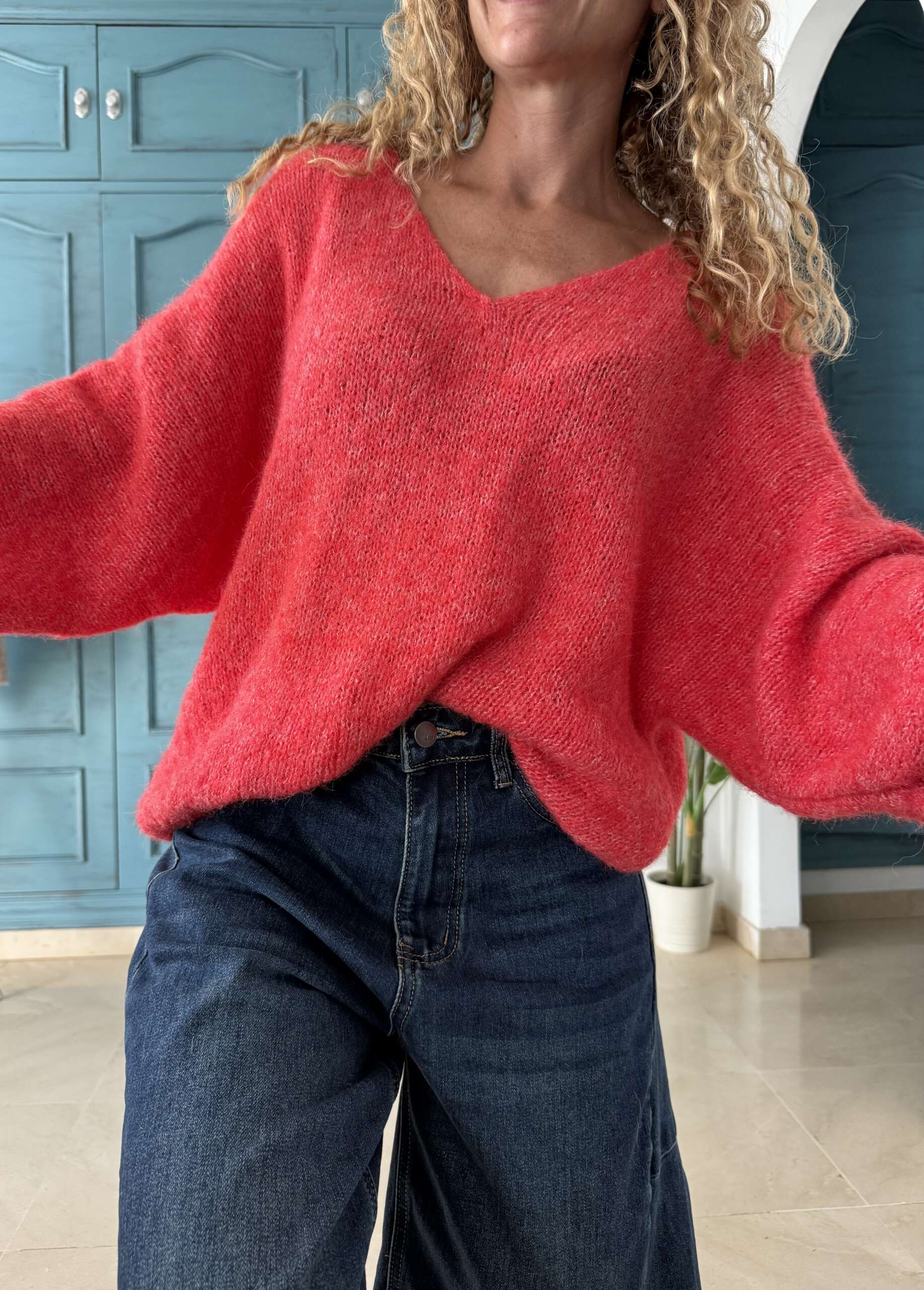 Jersey nube coral