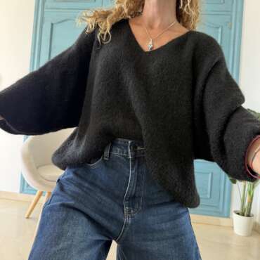 Jersey nube negro