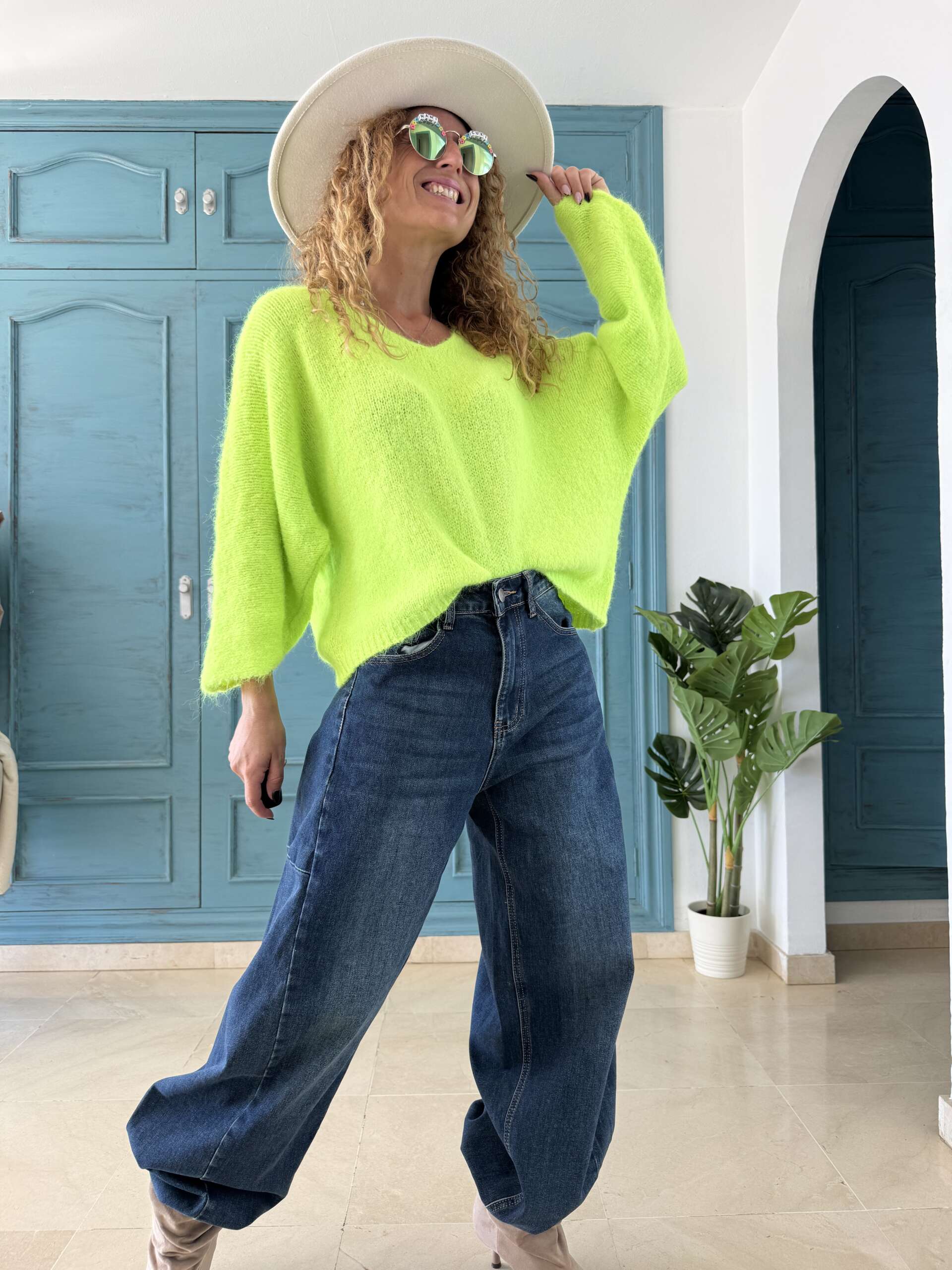 Jersey nube amarillo fluor - Imagen 2