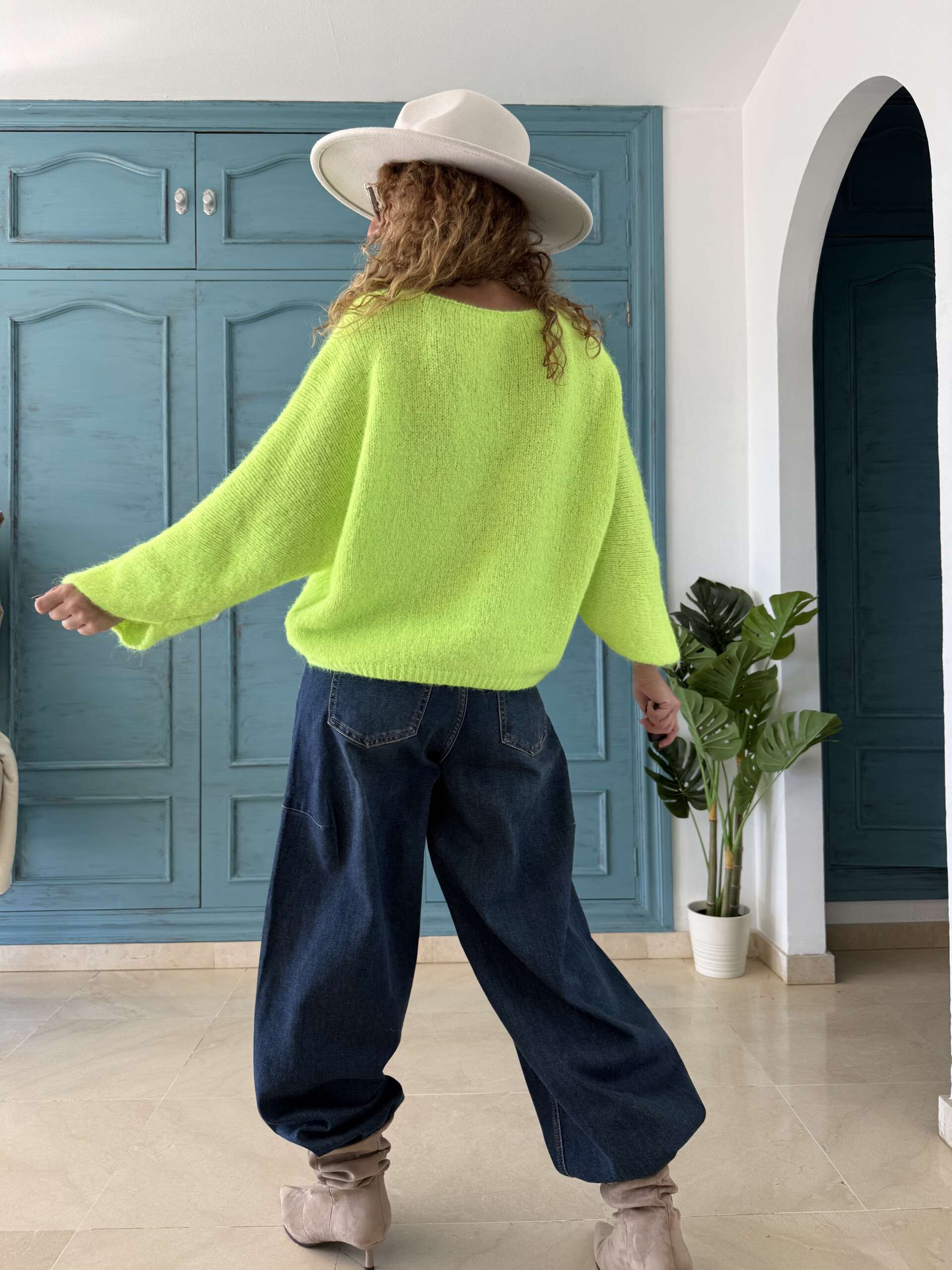 Jersey nube amarillo fluor - Imagen 3