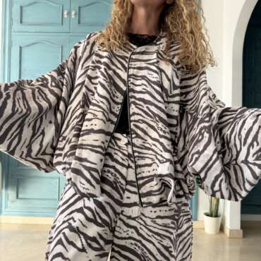 Chaqueta cebra