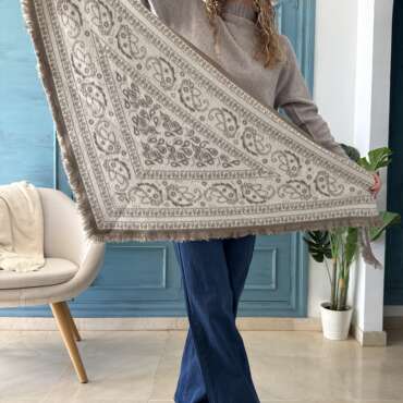 Pico - fajín reversible beige
